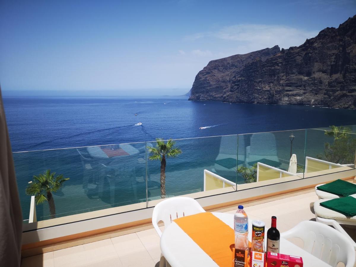 Apartamento Magical Apt. With Sea View & Cliff Acantilado de los Gigantes Exterior foto